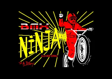 Bmx Ninja (UK) (K7) (1989) screen shot title